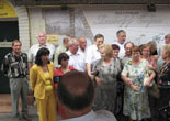 Встреча ветеранов 735 иап на Белорусском вокзале (июль 2008 г.)
